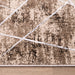 Rienz Brown Linear Geometric - U7017 - 8' x 11'