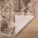 Rienz Brown Linear Geometric - U7017 - 7' x 9'