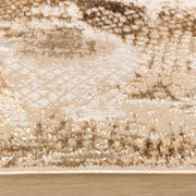 Piave Brown Painterly - U8002 - 3' x 8' Runner