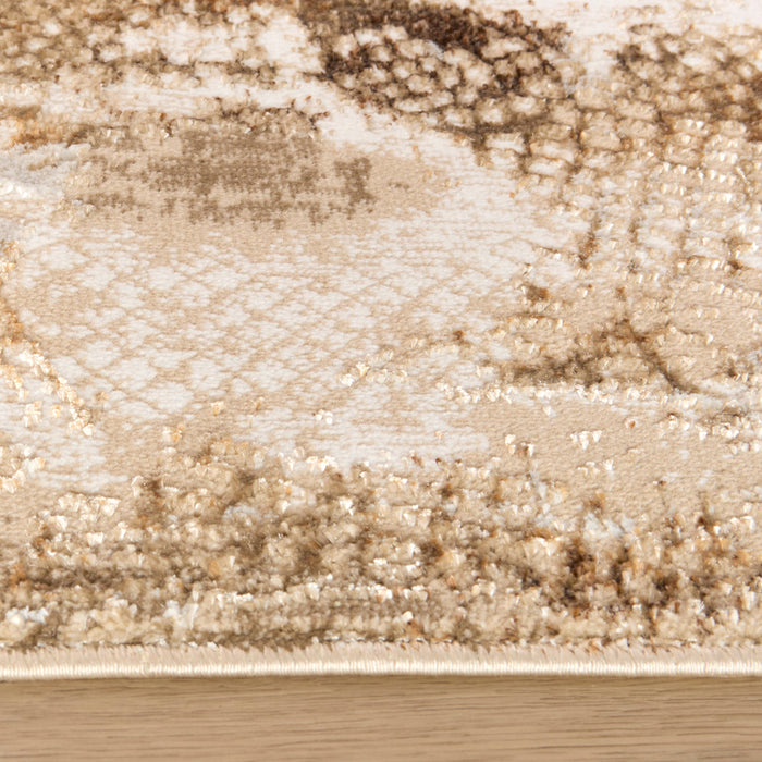 Piave Brown Painterly - U8002 - 3' x 8' Runner