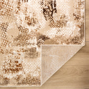 Piave Brown Painterly - U8002 - 3' x 8' Runner