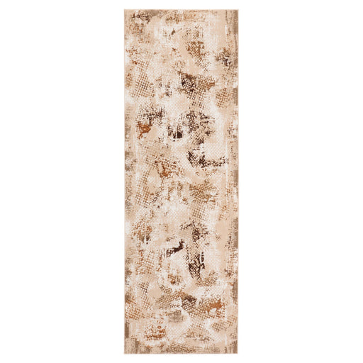 Piave Brown Painterly - U8002 - 3' x 8' Runner
