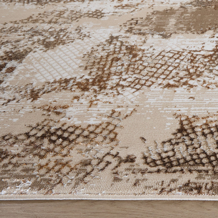 Piave Brown Painterly - U8002 - 8' x 11'