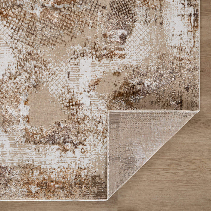 Piave Brown Painterly - U8002 - 7' x 9'