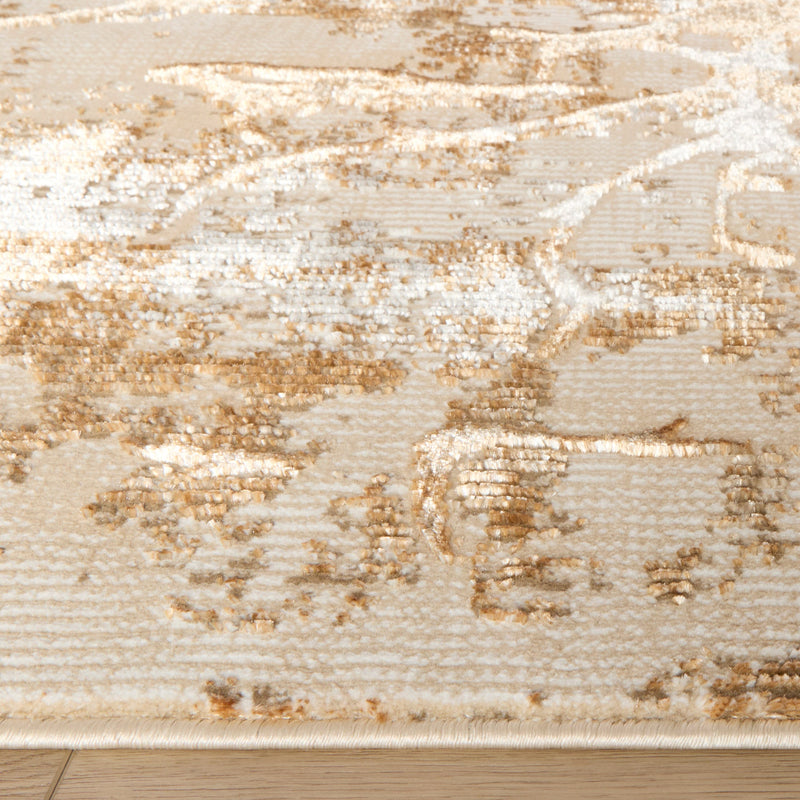Piave Brown Painterly - U8003 - 3' x 8' Runner