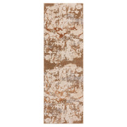 Piave Brown Painterly - U8003 - 3' x 8' Runner