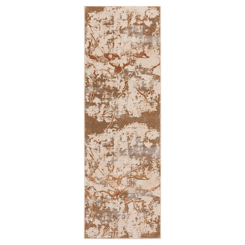 Piave Brown Painterly - U8003 - 3' x 8' Runner