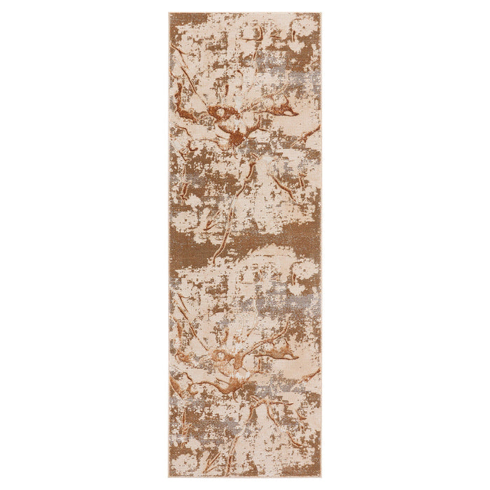 Piave Brown Painterly - U8003 - 3' x 8' Runner