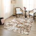 Piave Brown Painterly - U8003 - 8' x 11'