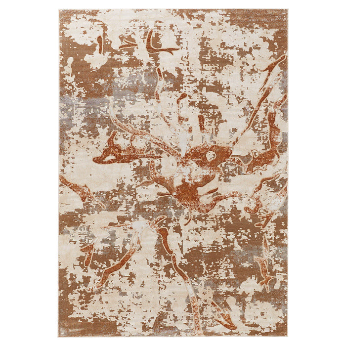 Piave Brown Painterly - U8003 - 2' x 3'