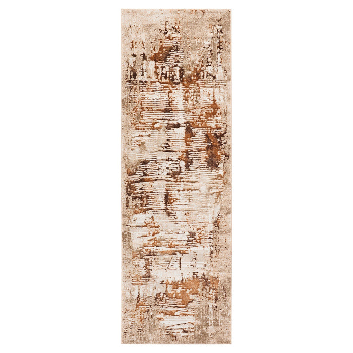 Piave Brown Linear - U8004 - 3' x 8' Runner