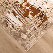 Piave Brown Linear - U8004 - 3' x 8' Runner