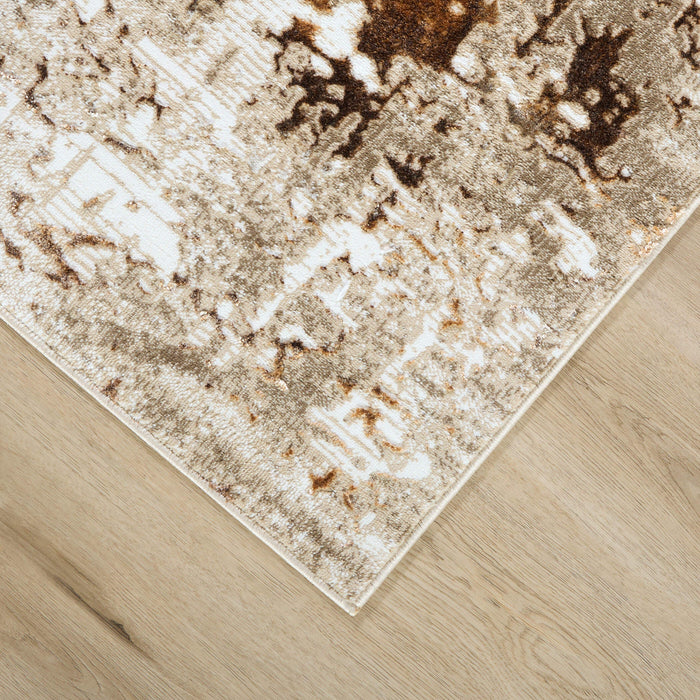 Piave Brown Linear - U8004 - 8' x 11'