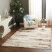 Piave Brown Beige Linear - U8005 - 5' x 8'
