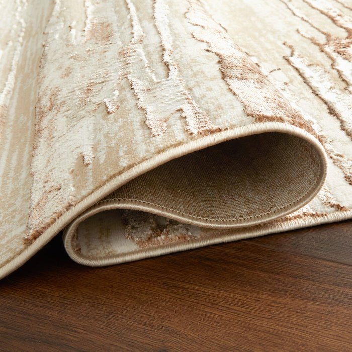 Piave Brown Beige Linear - U8005 - 8' x 11'