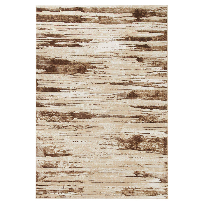 Piave Brown Beige Linear - U8005 - 2' x 3'