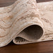 Piave Brown Linear Swirl - U8008 - 3' x 8' Runner