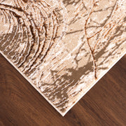 Piave Brown Linear Swirl - U8008 - 3' x 8' Runner