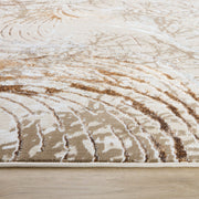 Piave Brown Linear Swirl - U8008 - 5' x 8'