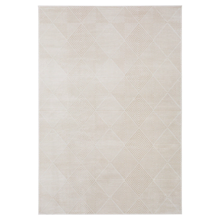 Timeless Luxe Beige Geometric - U9001 - 7' x 9'