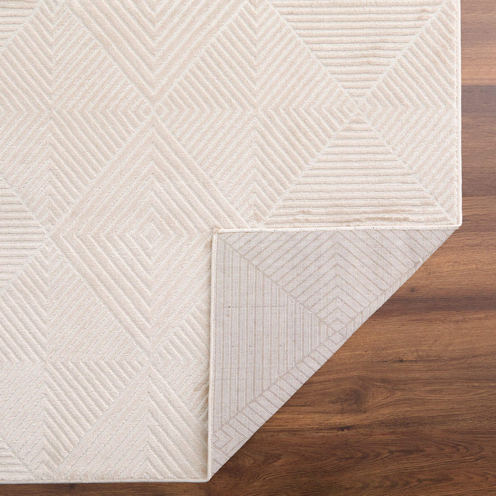 Timeless Luxe Beige Geometric - U9001 - 5' x 8'