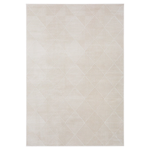 Timeless Luxe Beige Geometric - U9001 - 5' x 8'