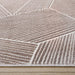 Eclectic Luxe Brown Geometric - U9002 - 2' x 3'