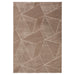 Eclectic Luxe Brown Geometric - U9002 - 8' x 11'