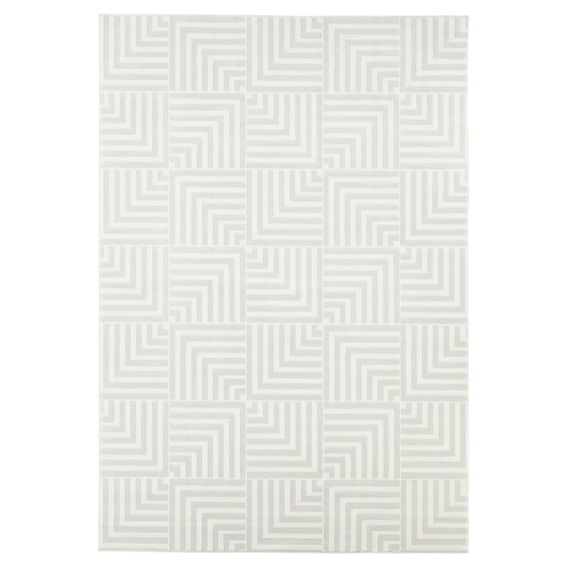 Brenta Ivory Geometric - U9003 - 5' x 8'