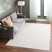 Brenta Ivory Geometric - U9003 - 5' x 8'