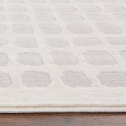 Timeless Luxe Ivory Checkerboard - U9004 - 5' x 8'
