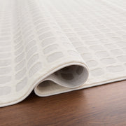 Timeless Luxe Ivory Checkerboard - U9004 - 5' x 8'