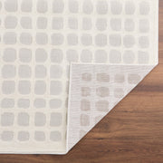 Timeless Luxe Ivory Checkerboard - U9004 - 5' x 8'