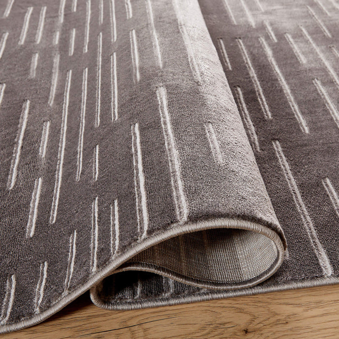 Brenta Gray Linear - U9005 - 10' x 13'