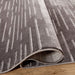 Brenta Gray Linear - U9005 - 5' x 8'