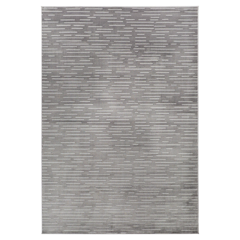 Brenta Gray Linear - U9005 - 5' x 8'