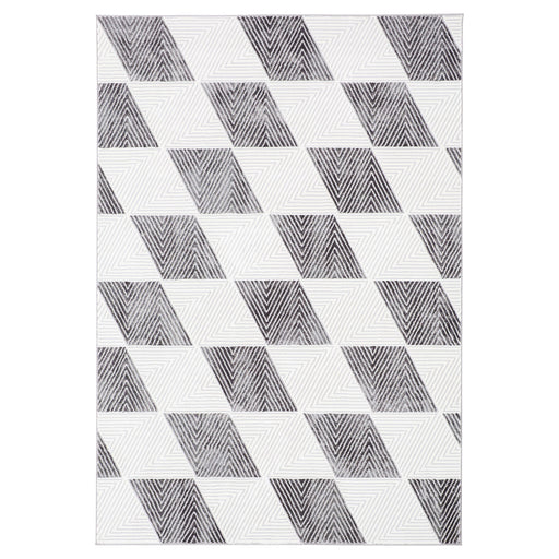 Brenta Gray Geometric - U9006 - 5' x 8'