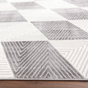 Brenta Gray Geometric - U9006 - 5' x 8'